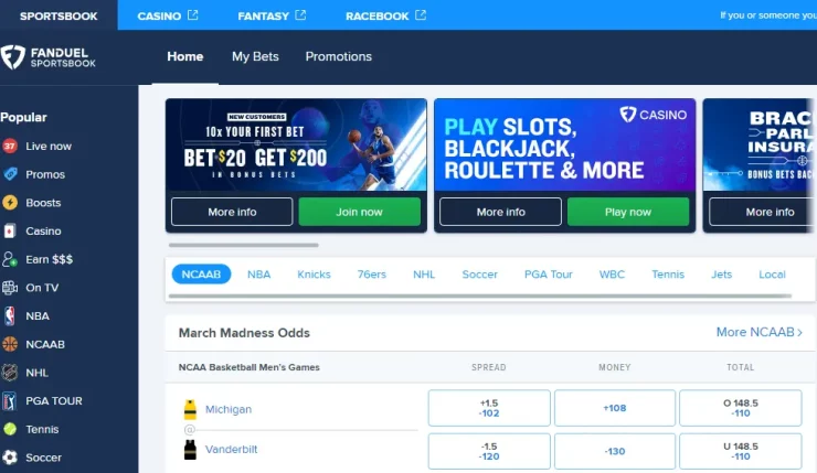 fanduel sportsbook