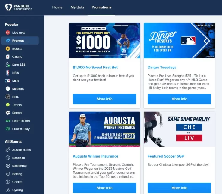 fanduel sportsbook california